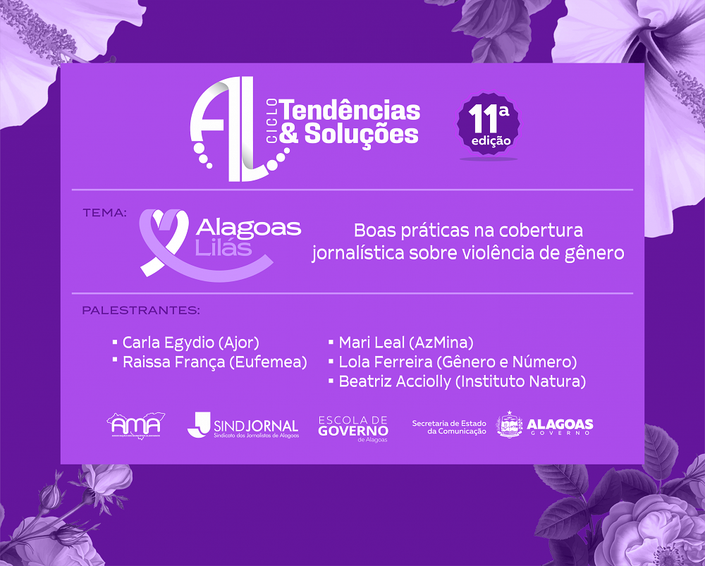Boas práticas na cobertura jornalística sobre violência de gênero é o tema da 11ª edição do Tendências & Soluções
