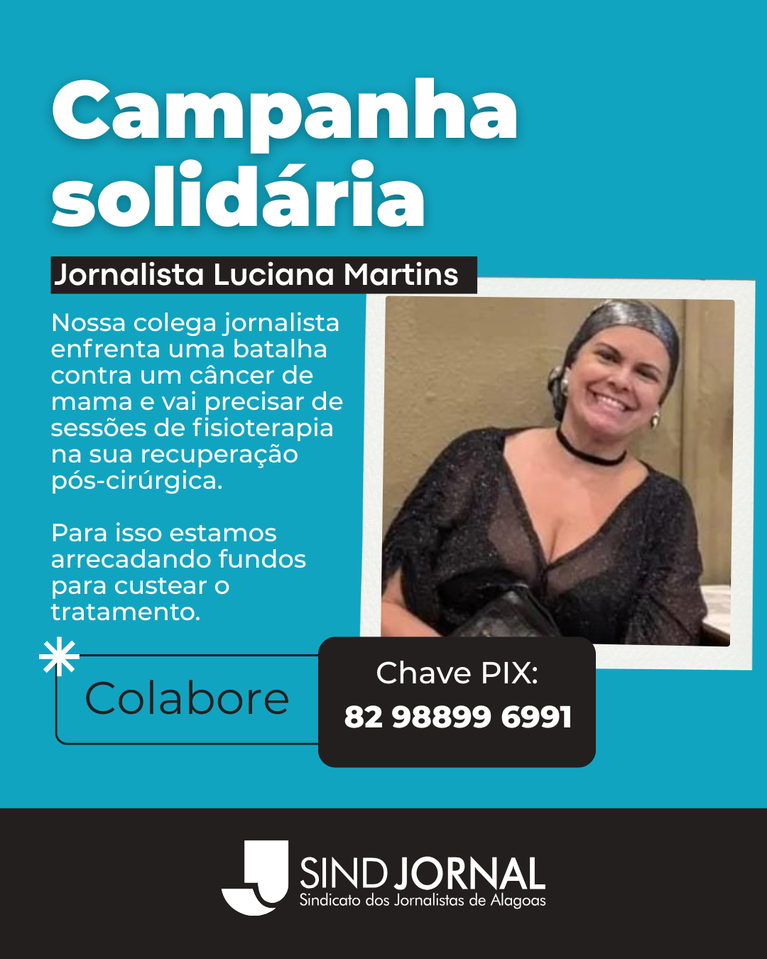 Campanha Solidária: Luciana Martins