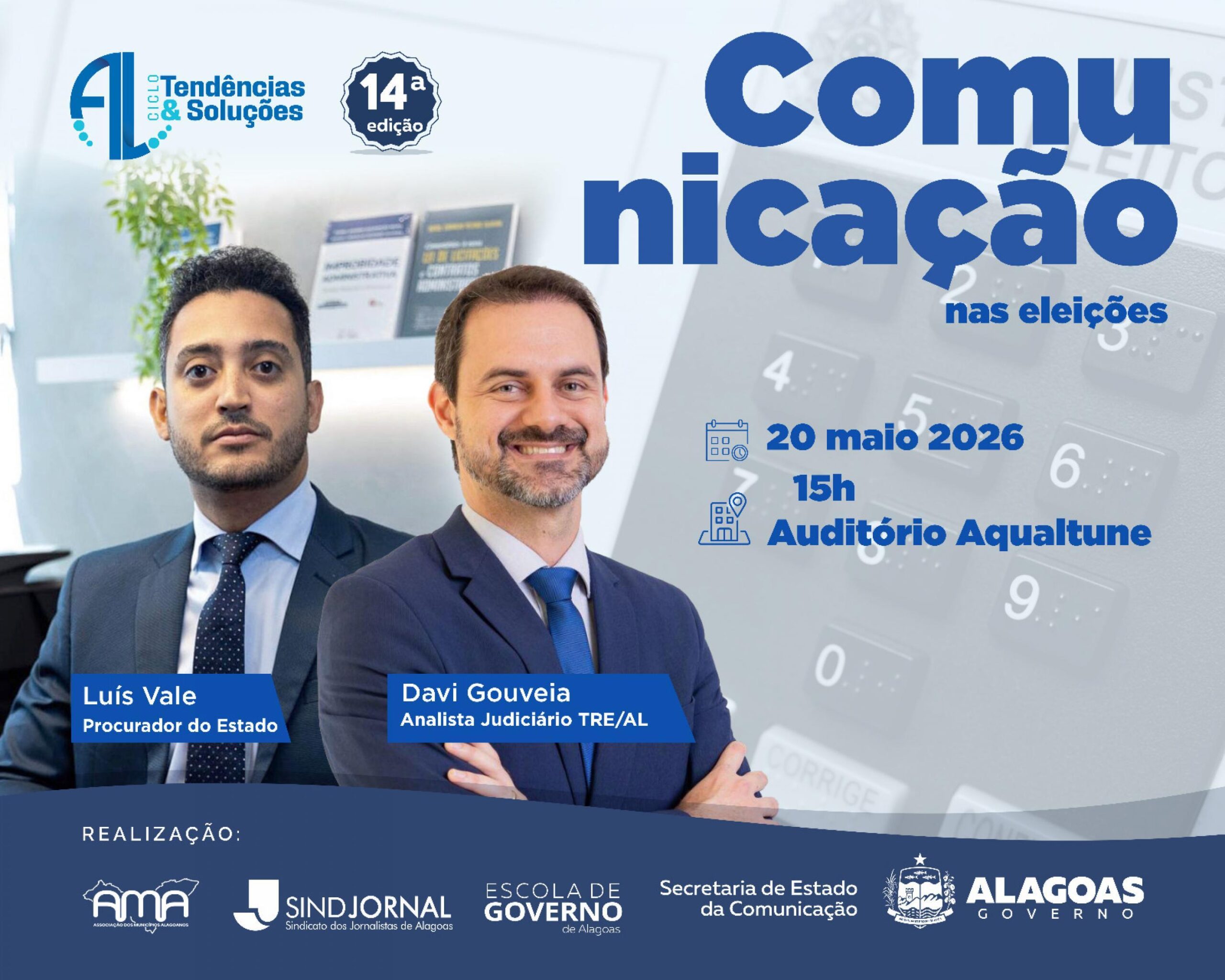 Tendências e Soluções: Ciclo de debates sobre Comunicação no Período Eleitoral inscreve até esta terça-feira