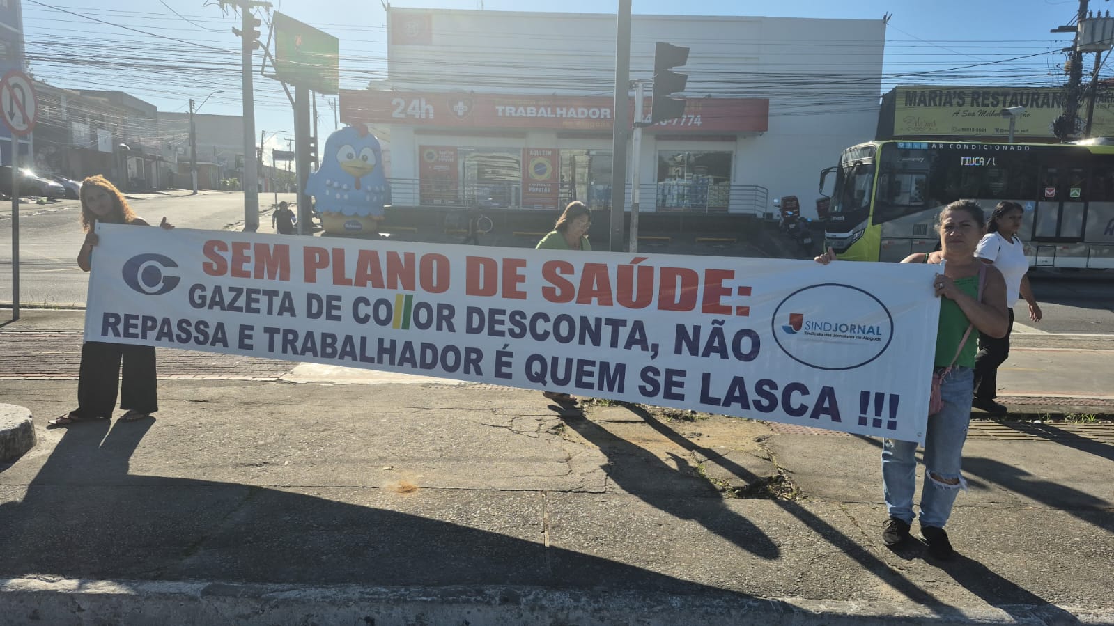 Sindjornal cobra pagamento do plano de saúde dos jornalistas da Gazeta